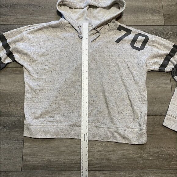FOREVER 21 Hoodie Size Large Long Sleeve Pullover Grey - Picture 6 of 6